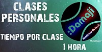 Clases personales , pelota de tenis , academia de tenis
